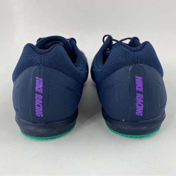 Nike Zoom Rival D 10 Obsidian Men's Track Spikes Shoes Blue Purple Tool & Bag - Picture 6 of 12